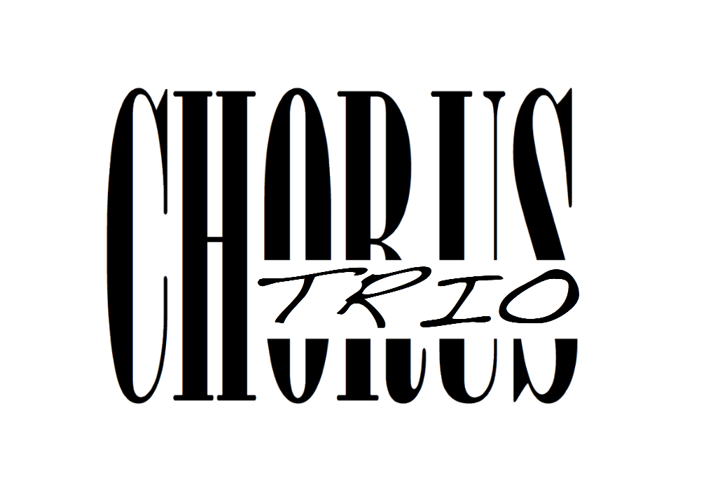 Chorus Trio Logo blanc